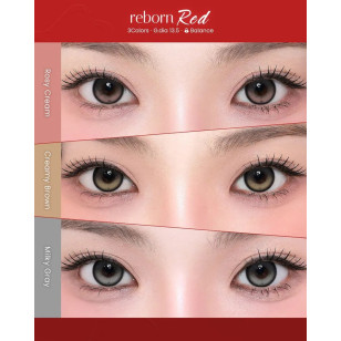 I-SHA 1Month – Reborn Red Rozy Cream玫瑰奶油 月拋 每盒1片(門市現貨)